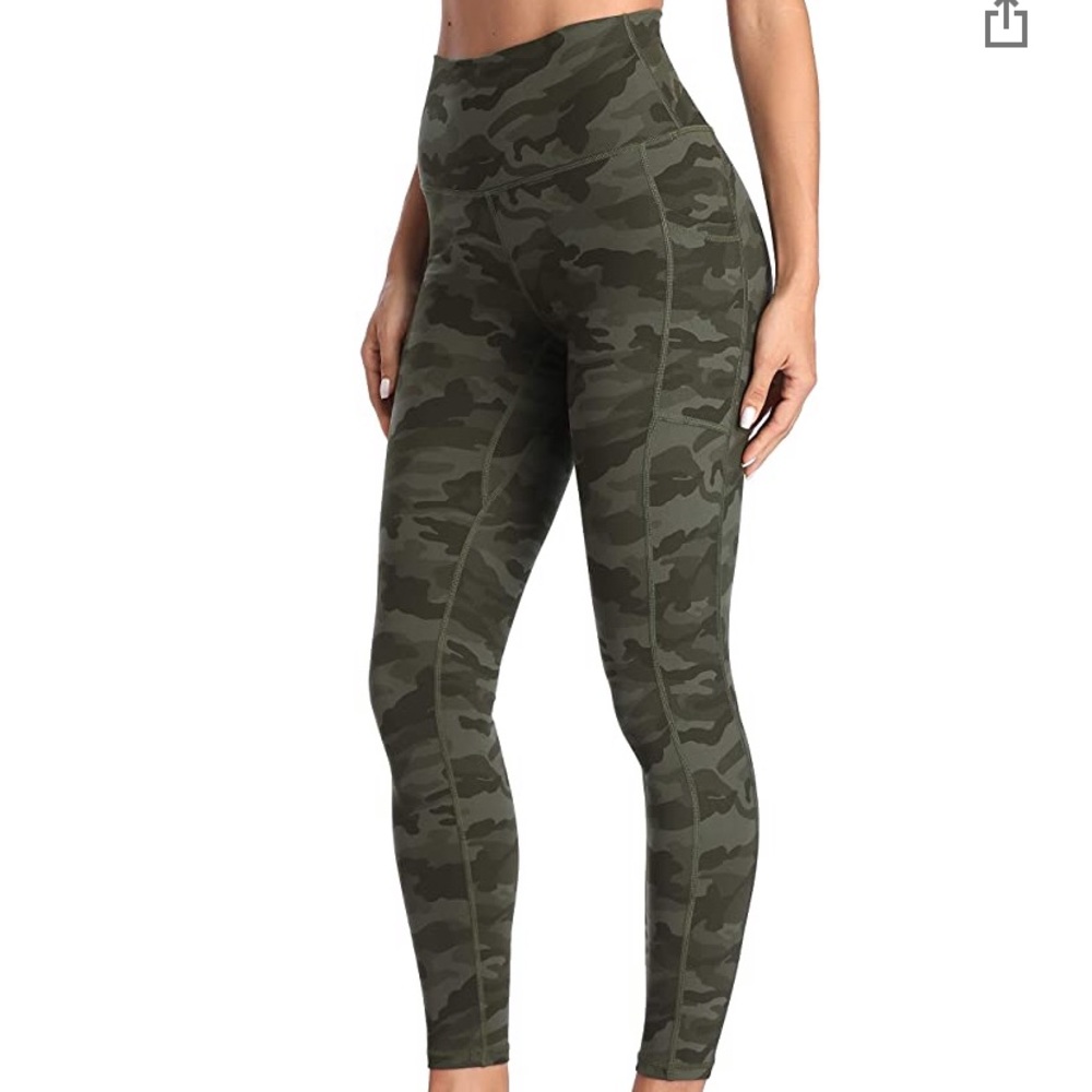 Colorfulkoala high waisted 7/8 length with pockets